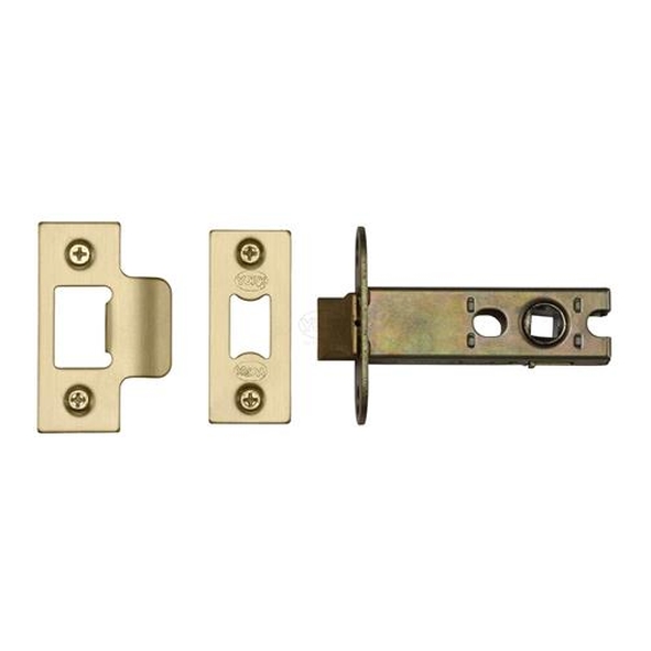 YKAL3-SB • 076mm [057mm]  • Satin Brass • Heritage Brass Tubular Latch