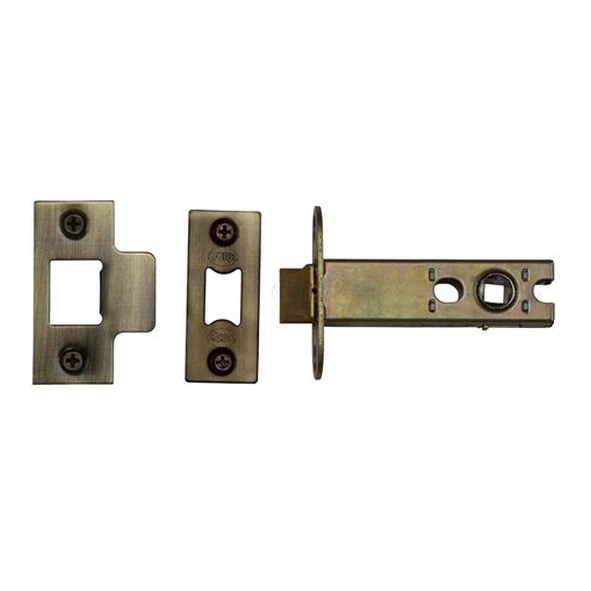 YKAL4-AT  102mm [082mm]   Antique Brass  Heritage Brass Tubular Latch