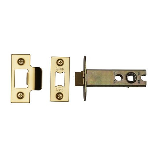 YKAL4-PB  102mm [082mm]   Polished Brass  Heritage Brass Tubular Latch