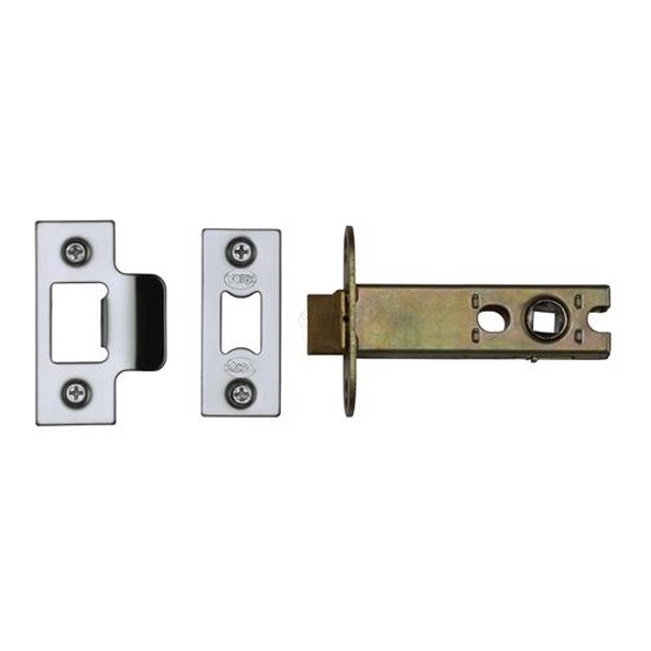 YKAL4-PC&PN  102mm [082mm]   Polished Chrome / Nickel  Heritage Brass Tubular Latch