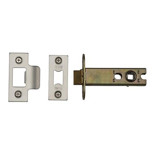 YKAL4-SN&SC • 102mm [082mm]  • Satin Chrome / Nickel • Heritage Brass Tubular Latch