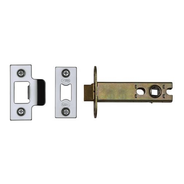 YKAL5-PC&PN • 125mm [107mm]  • Polished Chrome / Nickel • Heritage Brass Tubular Latch