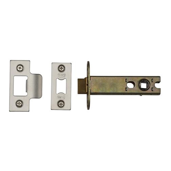 YKAL5-SN&SC • 125mm [107mm]  • Satin Chrome / Nickel • Heritage Brass Tubular Latch