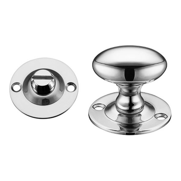 AA133CP • Polished Chrome • Carlisle Brass Small Victorian Bathroom Turn With Release