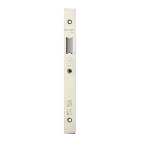 VDAP01-S-SSS • Square Forend & Striker • Satin SS • for Veir DIN Latches