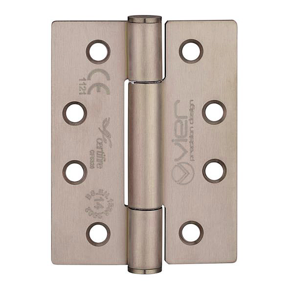 VHC243-PVDBZ • 102 x 076 x 3.0mm • PVD Bronze [160kg] • G14 CE Concealed Bearing Square Corner 201 Stainless Butt Hinges