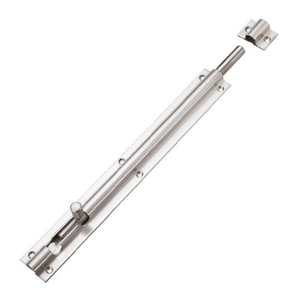 ZAS01CSS • 305 x 40mm • Satin Stainless • Zoo Hardware Straight Barrel Bolt