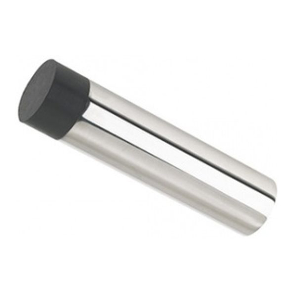 ZAS08BPS • 074mm [19mm Ø] • Polished Stainless • Zoo Hardware Wall Mounted Projection Door Stop