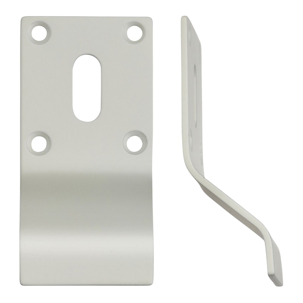 ZAS20-PCW  White  Zoo Hardware Standard Key Finger Pull