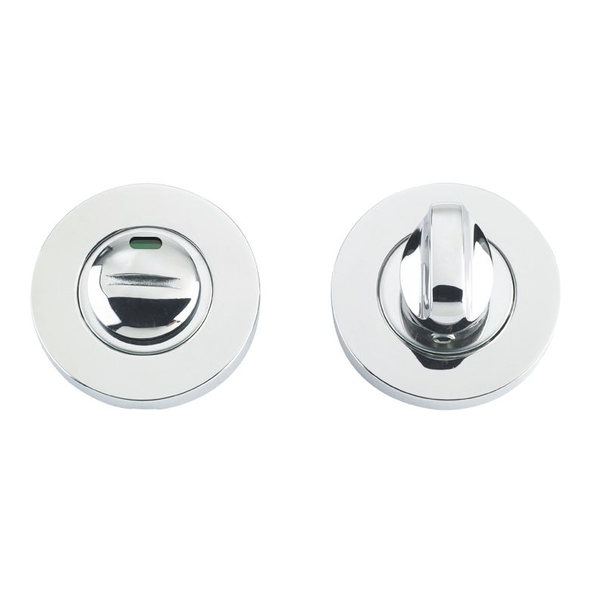 ZCS004iPS  Polished  Zoo Hardware Grade 304 Stainless Bathroom Turn With Indicator