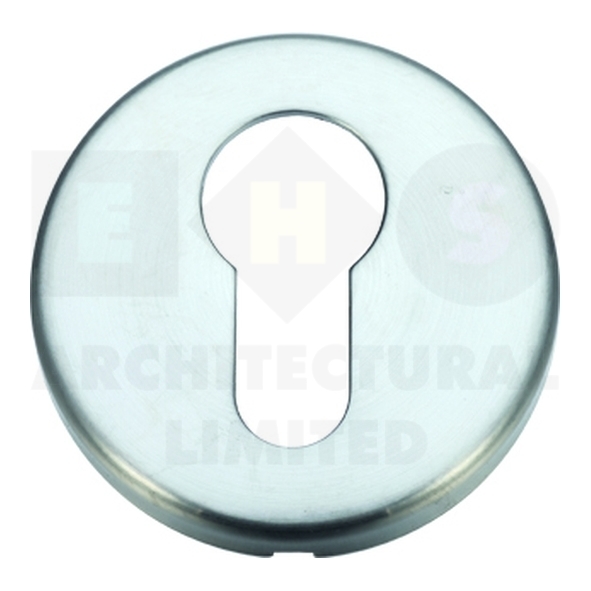 ZCZ001SC • Satin Chrome • Zoo Hardware Contract Zinc Euo Cylinder Escutcheon