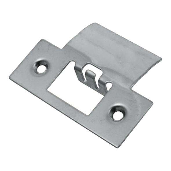 ZLAP06PSS • Square Extended Striker Only • Polished Stainless • For Zoo Hardware Tubular Latch