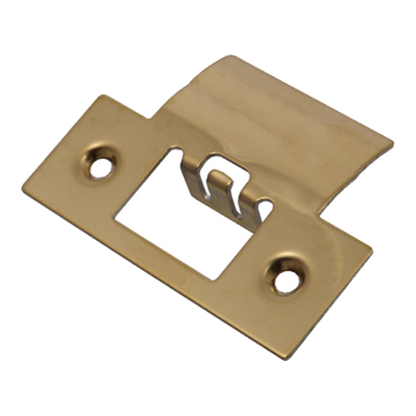 ZLAP06PVD • Square Extended Striker Only • PVD Brass • For Zoo Hardware Tubular Latch