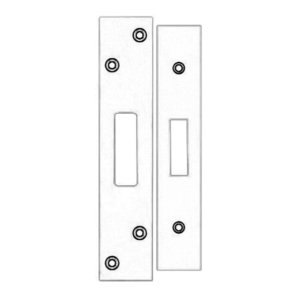 ZLAP11-ETB � Square Forend & Striker � Etna Bronze � For Zoo Hardware Deadlock