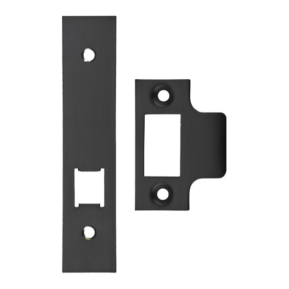 ZLAP17BPCB • Square Forend & Striker • Unbranded • Black • For Contract Horizontal Mortice Latch