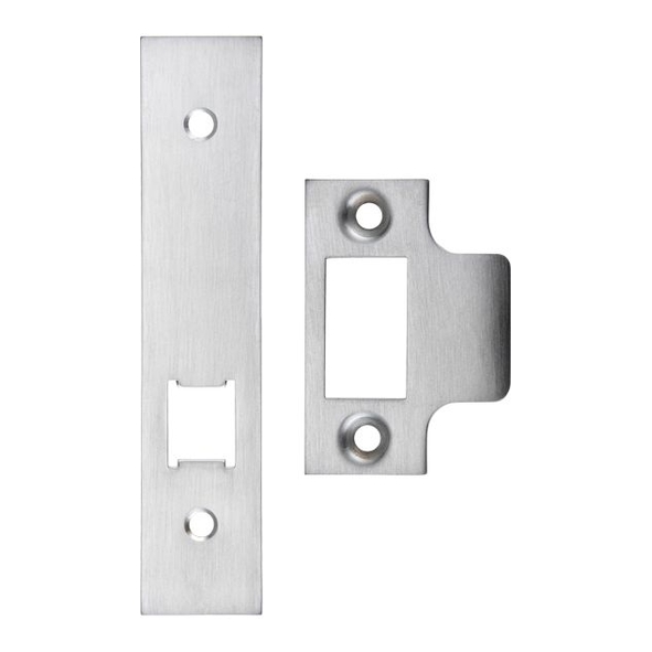 ZLAP17BSC • Square Forend & Striker • Unbranded • Satin Chrome • For Contract Horizontal Mortice Latch