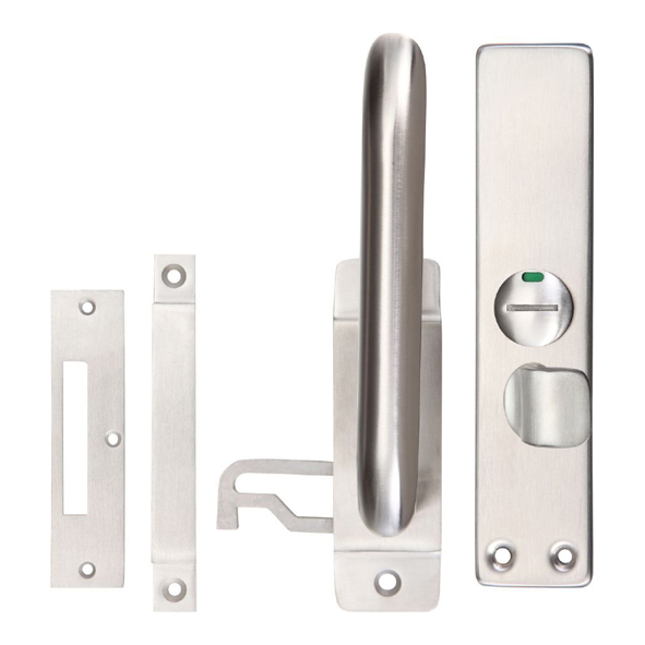 Zoo Hardware Stainless Steel Facility Bathroom Lock