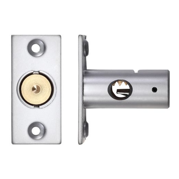 ZRB01SC  37mm [17mm]  Satin Chrome  Zoo Hardware Window Security Rack Bolt