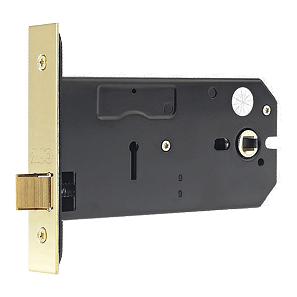 ZUKH152PVD • 152mm [127 mm] • PVD Brass • Contract Horizontal Mortice Latch