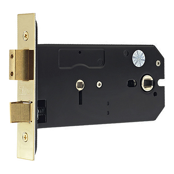 ZUKHB152PVD • 152mm [127 / 051mm] • PVD Brass • Contract Horizontal Bathroom Lock