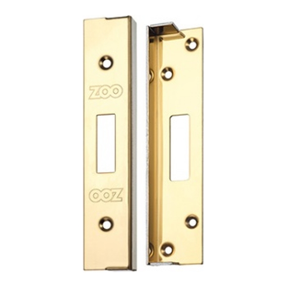 ZUKR02PVD  Rebate Set  13mm  PVD Brass  For Zoo Hardware Deadlock