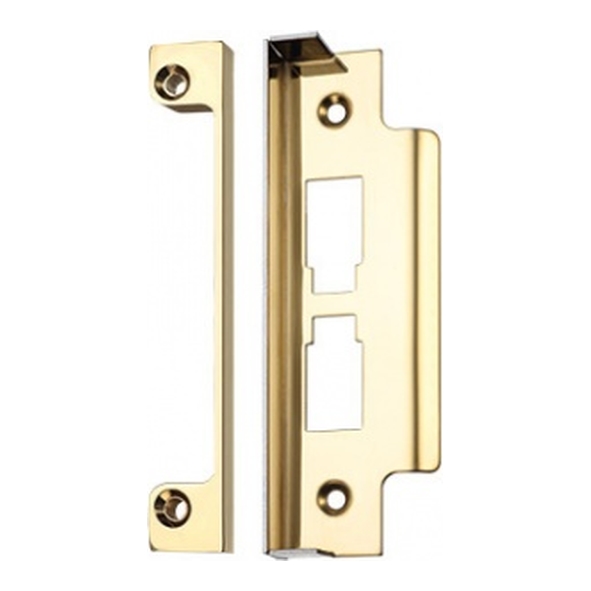 ZUKR01PVD  Rebate Set  13mm  Electro Brassed  For Zoo Hardware Sash & Bath Locks