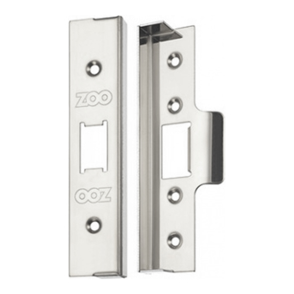 ZUKR04SS • Rebate Set • 13mm • Satin Chrome • For Zoo Hardware Compact Latch