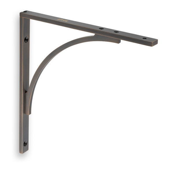 AW740AB  205 x 222mm  Antique Brass  Alexander & Wilks Eden Shelf Bracket