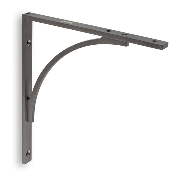 AW740DBZPVD  205 x 222mm  Dark Bronze  Alexander & Wilks Eden Shelf Bracket
