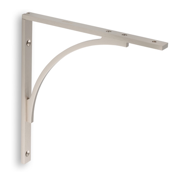 AW740SN  205 x 222mm  Satin Nickel  Alexander & Wilks Eden Shelf Bracket