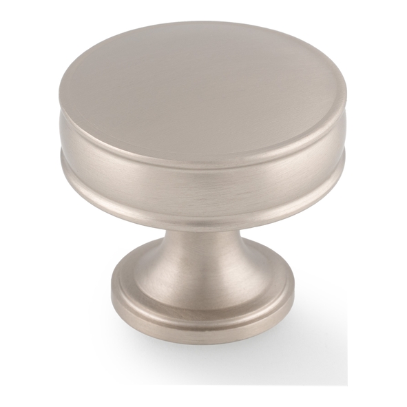 AW808-38-SN  38mm  Satin Nickel  Alexander & Wilks Lynd Cabinet Knob
