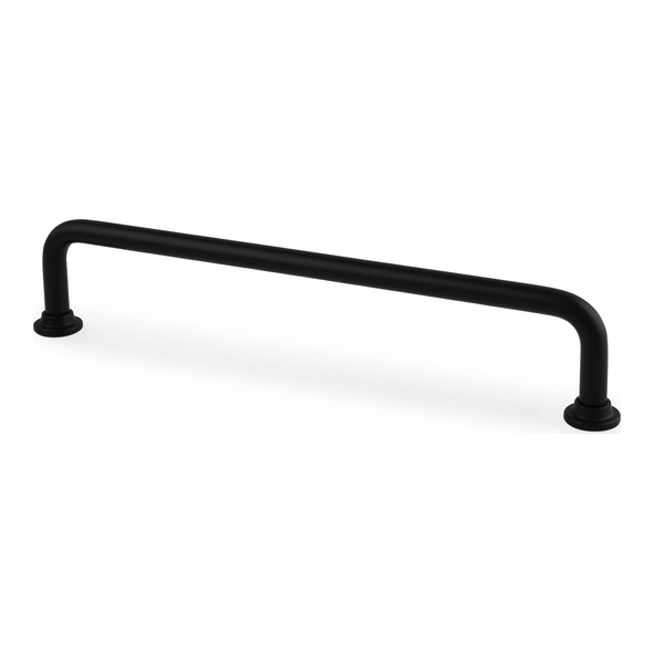 AW811-160-BL  07mm Ø x 160mm c/c  Black  Alexander & Wilks Scandi D Cabinet Pull