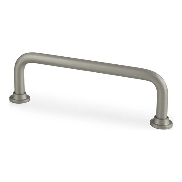AW811-96-SN  07mm Ø x 096mm c/c  Satin Nickel  Alexander & Wilks Scandi D Cabinet Pull