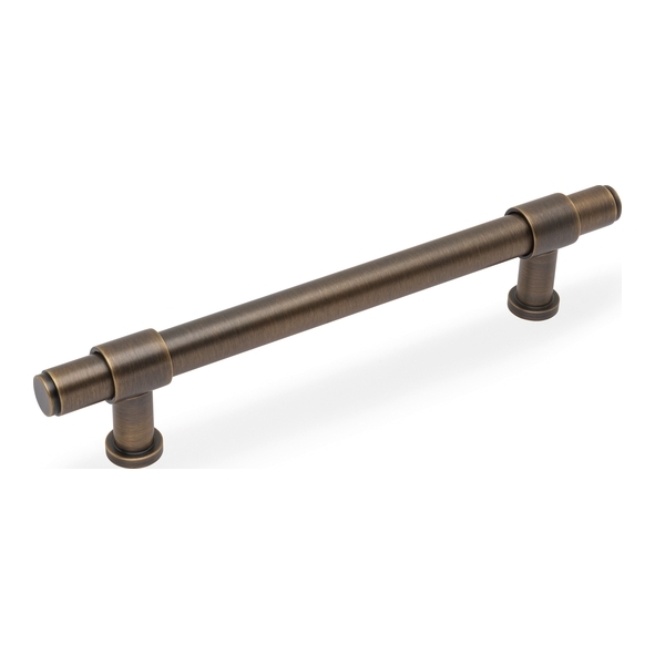 AW839P-160-AB � 160mm c/c � Antique Brass � Alexander & Wilks Kingston Plain Cabinet Pull