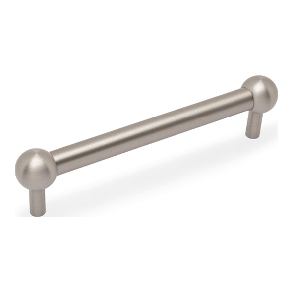 AW856-160-SN � 160mm c/c � Satin Nickel � Alexander & Wilks Plain Ceasar Cabinet Pull