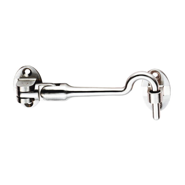 CAB1100BSS • 102mm • Polished Stainless • Silent Pattern Cabin Hook