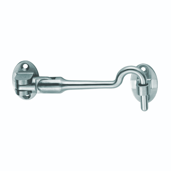 CAB1100SSS • 102mm • Satin Stainless • Silent Pattern Cabin Hook