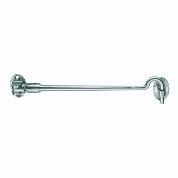 CAB1200SSS • 203mm • Satin Stainless • Silent Pattern Cabin Hook