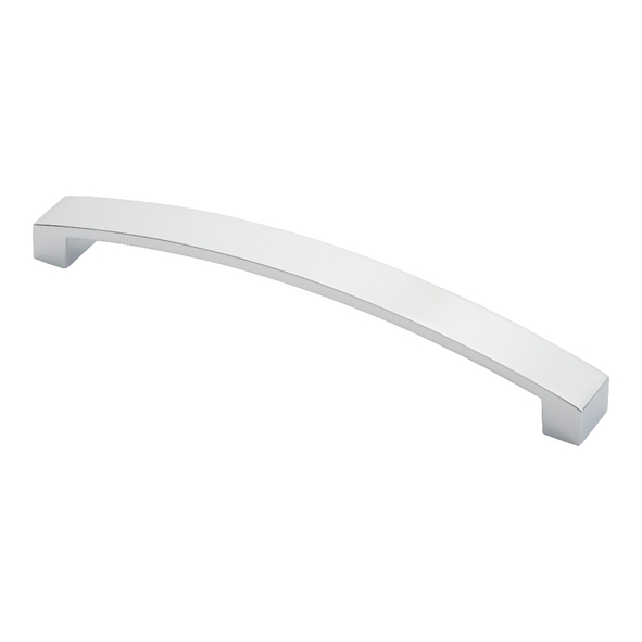 FTD3160BCP  224 x 238 x 34mm  Polished Chrome  Fingertip Design Curva Bow Cabinet Pull Handle