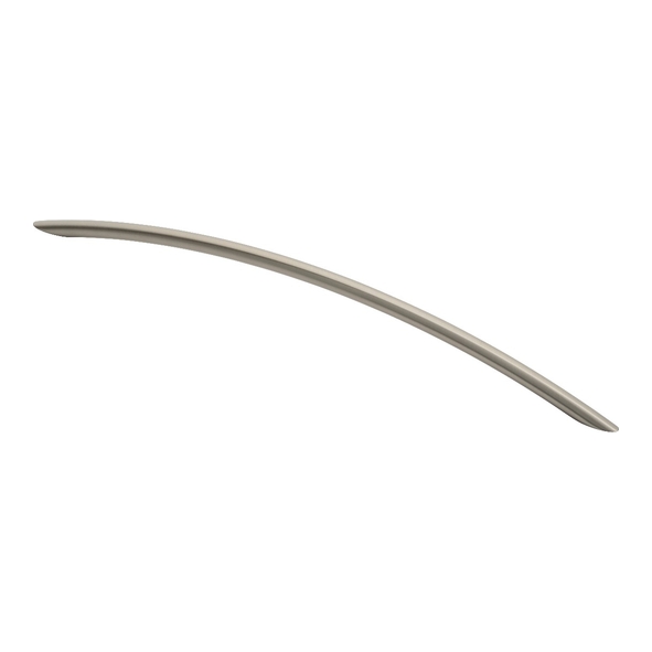 FTD450GSN  320 x 372 x 34mm  Satin Nickel  Fingertip Design Curved Bow 10mm Ø Cabinet Pull Handle