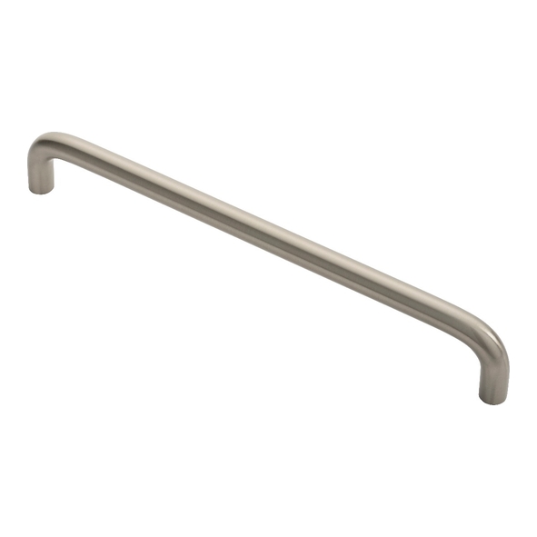 FTD460DSN  192 x 202 x 30mm  Satin Nickel  Fingertip Design D-Pattern 10mm Ø Cabinet Pull Handle
