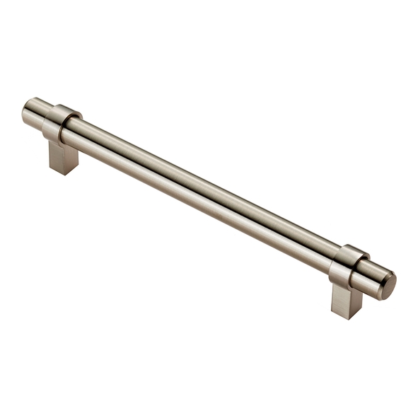 FTD495CSN  160 x 200 x 33mm  Satin Nickel  Fingertip Design Rail Cabinet Pull Handle