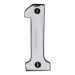 Heritage Brass C1566 Polished Chrome Face Fixing 76mm Numerals - view 2