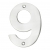 Eurospec Cast Polished Stainless Steel Face Fixing 100mm Numerals - view 10