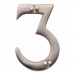 Heritage Brass C1567 Satin Nickel Face Fixing 51mm Numerals - view 4