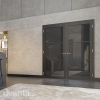 Deanta Internal Prefinished Black Camden Doors [Tinted Glass] - view 3