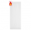 Deanta Internal White Primed Ravello FD30 Fire Doors - view 1