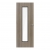 LPD Internal Prefinished Light Grey Laminate Monaco Doors [Clear Glass] - view 1