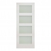 Deanta Internal White Primed Coventry Doors [Obscure Glass] - view 1