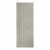 LPD Internal Prefinished Light Grey Laminate Cottage Doors - view 1
